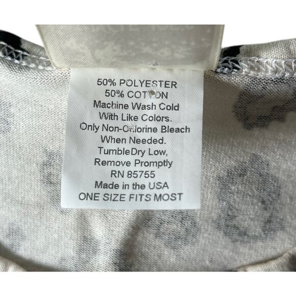 Vintage‎ Jungle Joe’s Womens One Size Sleep Safari All Over Print T Shirt Dress - Picture 6 of 6